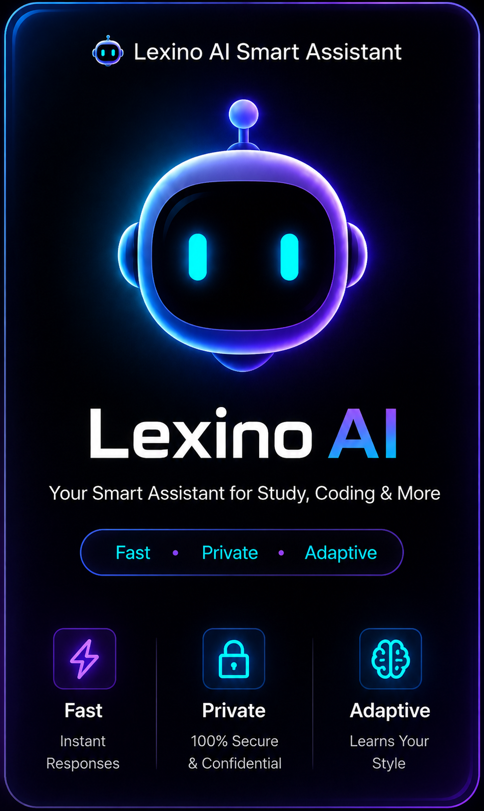 Lexino AI smart assistant preview